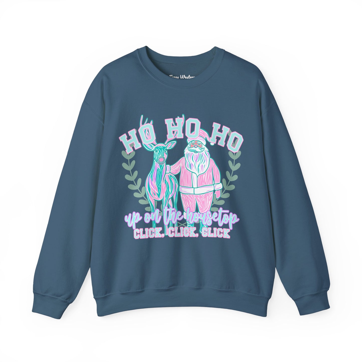Up On the House Top Crewneck - Gildan