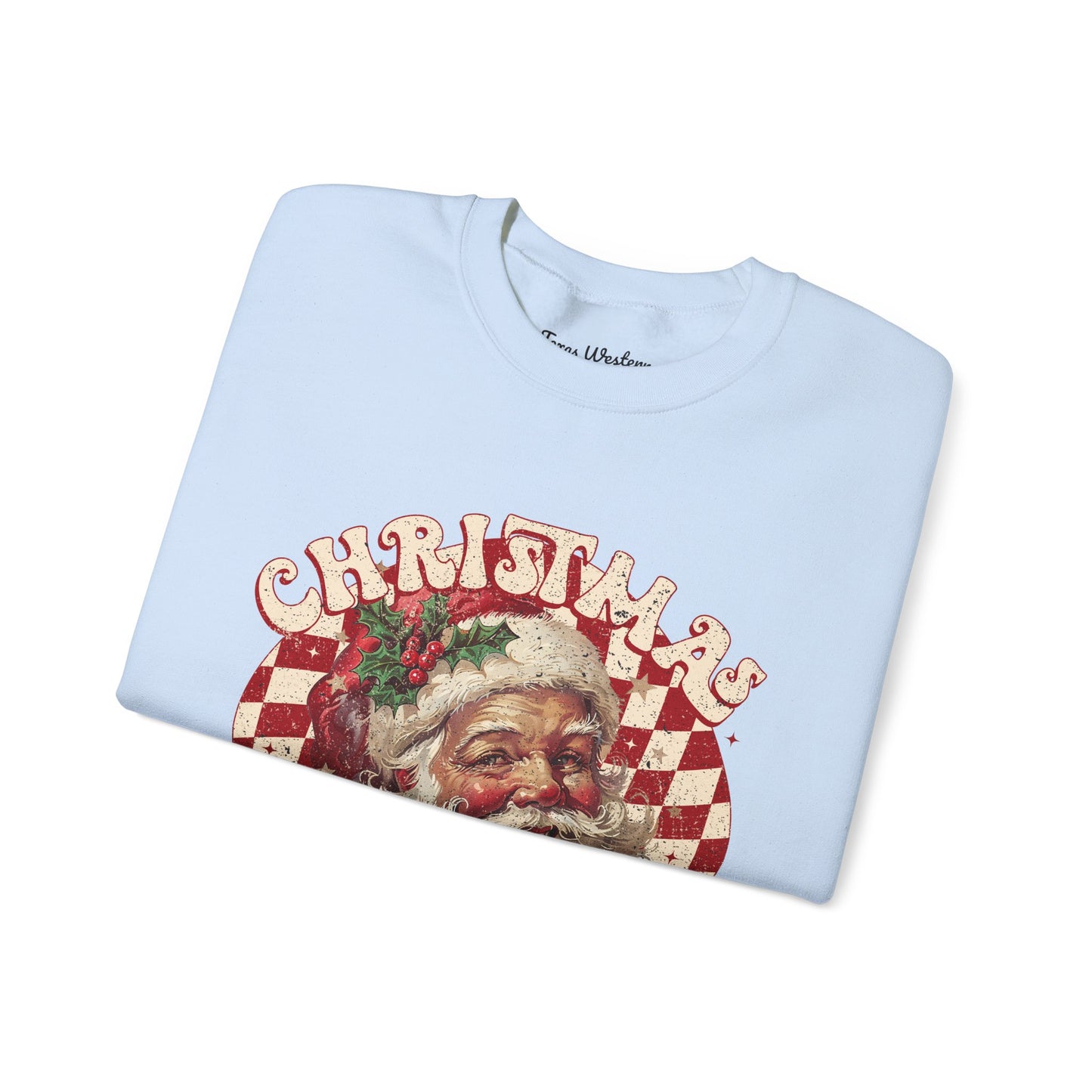 Christmas Wishes Crewneck - Gildan
