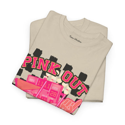 Pink Out Hawks Tee - Gildan
