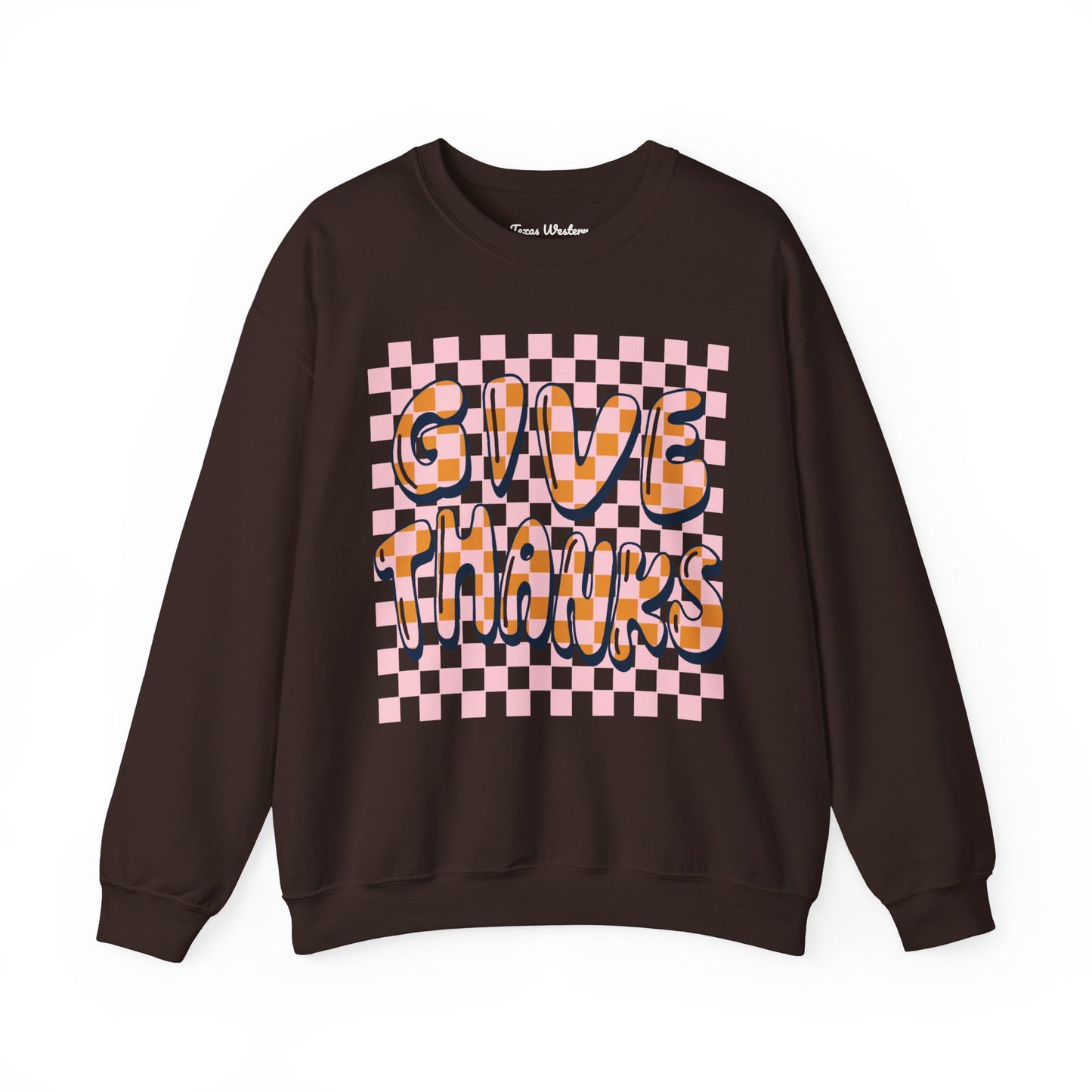 Give Thanks Crewneck - Gildan