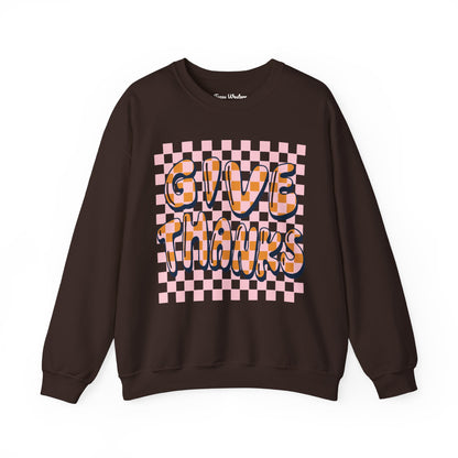 Give Thanks Crewneck - Gildan