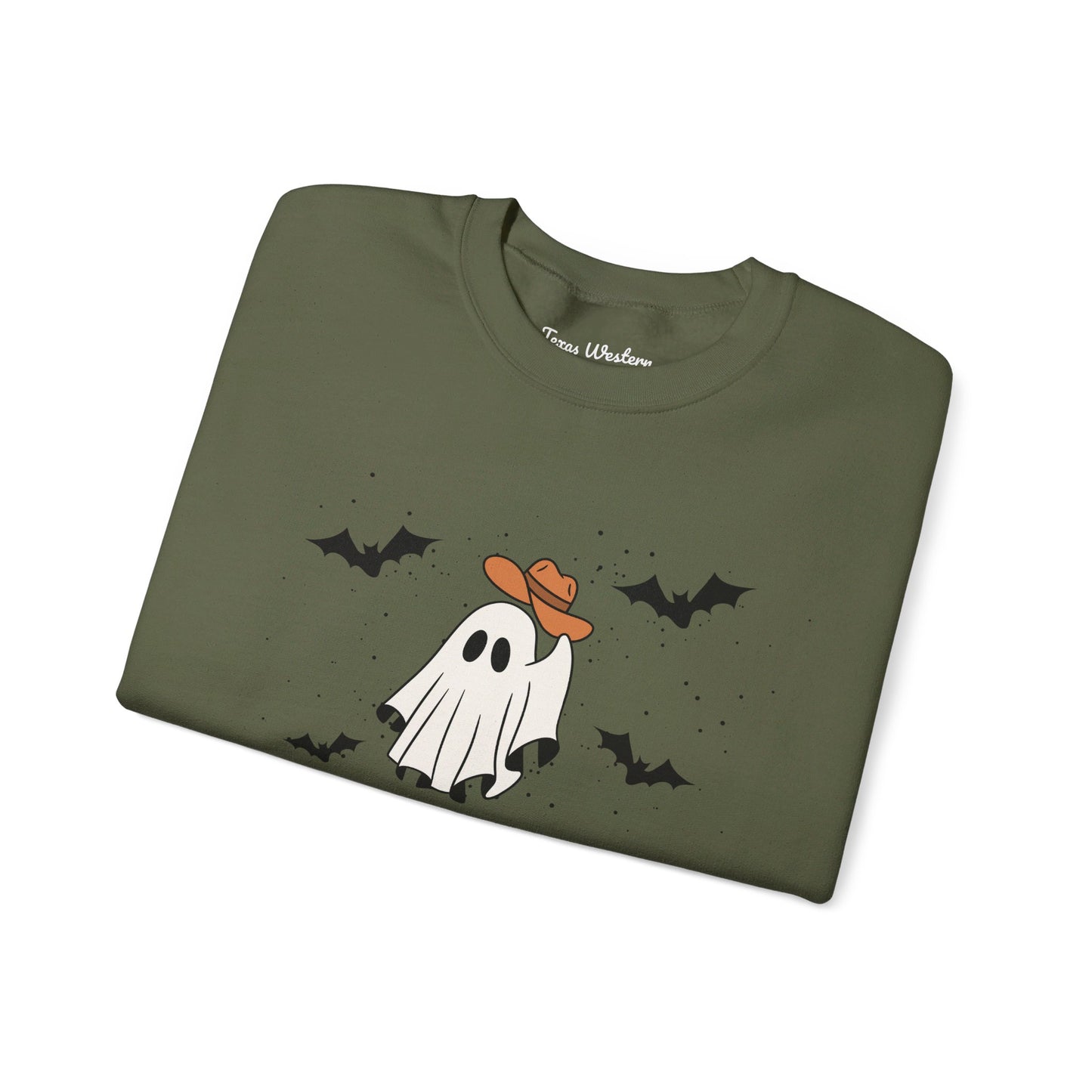 Ghost Cowboy Crewneck - Gildan