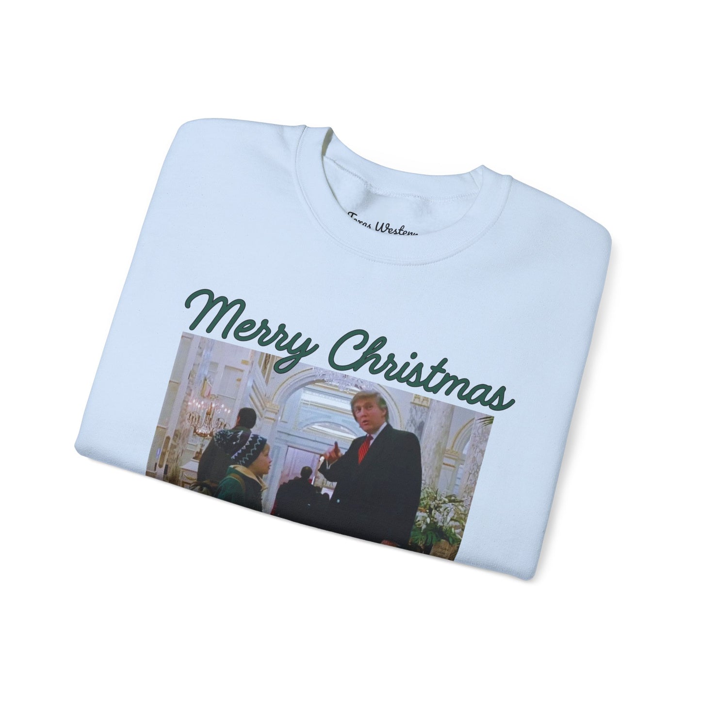 Merry Christmas Ya Filthy Animal Crewneck - Gildan