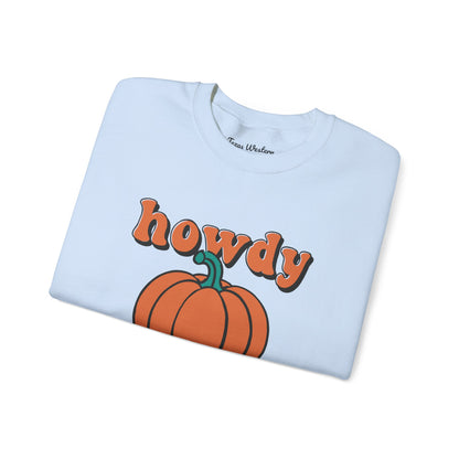 Howdy Pumpkin Crewneck - Gildan