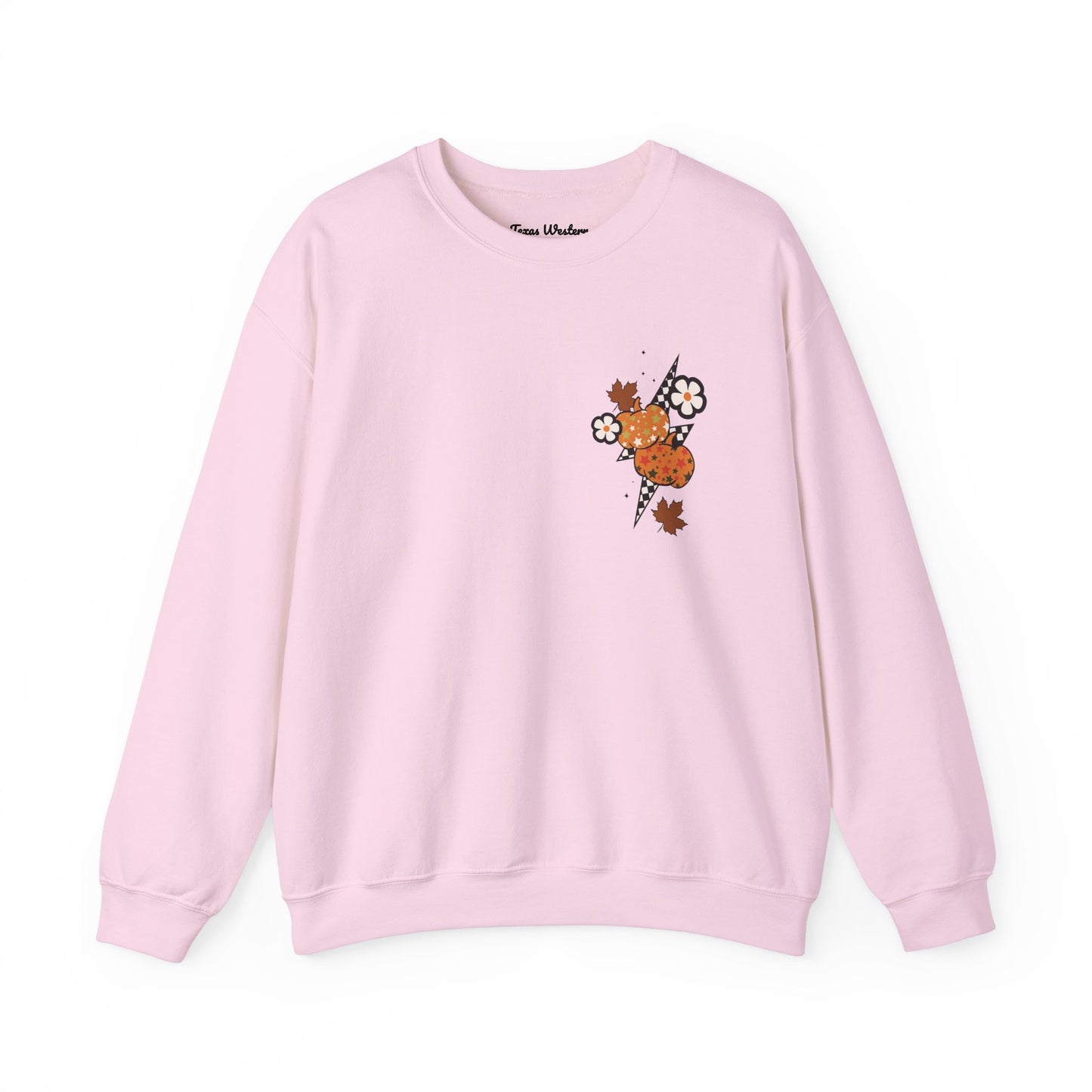 Give Thanks To The Lord Crewneck - Green - Gildan