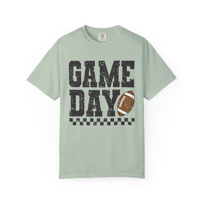 Game Day Checkered Tee - Comfort Colors