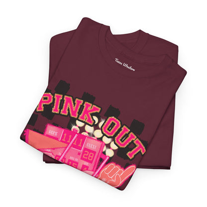 Pink Out Hawks Tee - Gildan