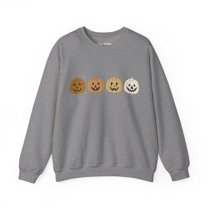 Four Pumpkins Crewneck - Gildan