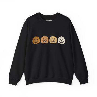 Four Pumpkins Crewneck - Gildan