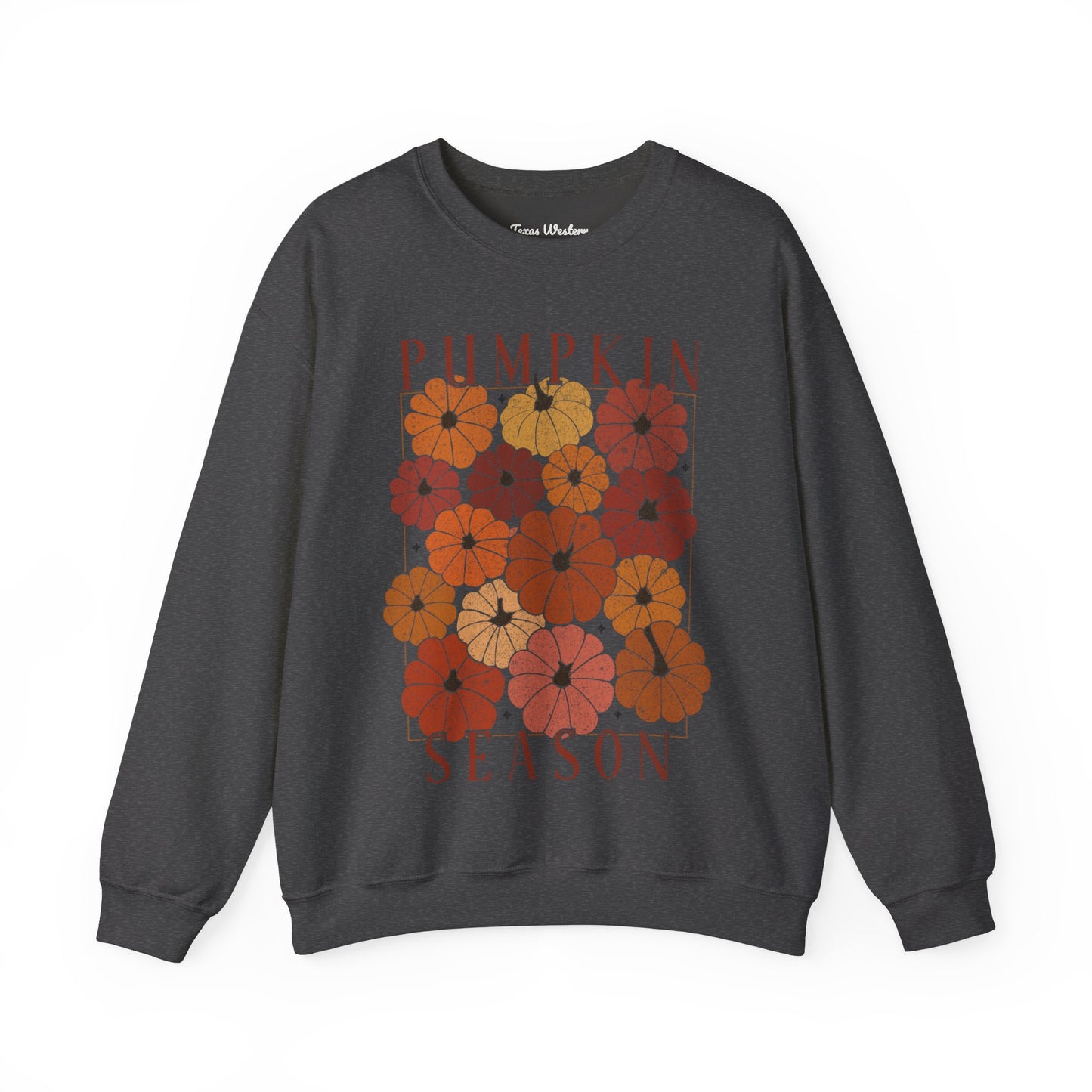Pumpkin Season Collage Crewneck - Gildan