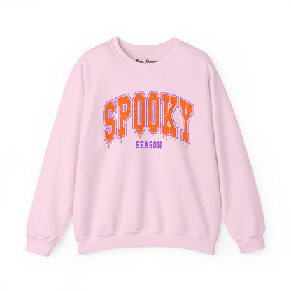Orange Spooky Season Crewneck - Gildan