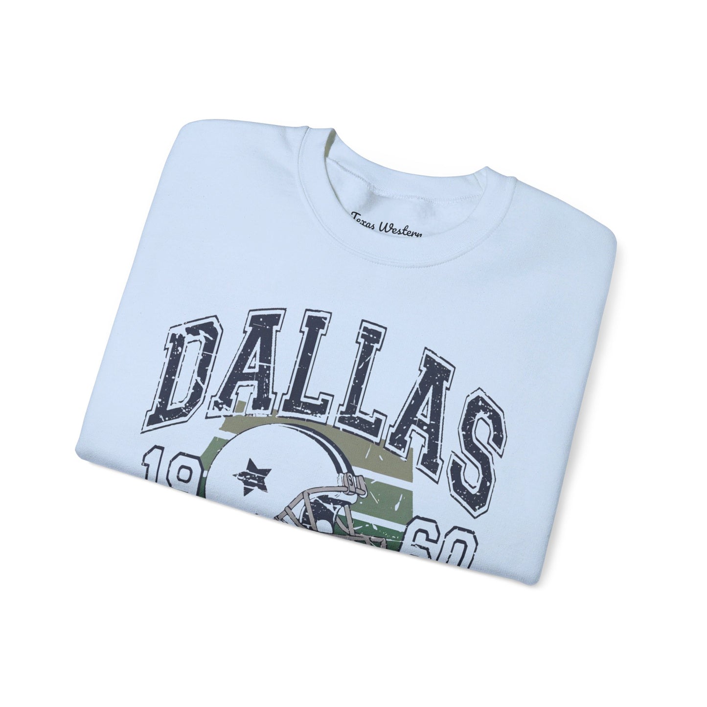 Dallas Football 1960 Crewneck - Gildan