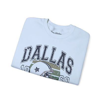 Dallas Football 1960 Crewneck - Gildan