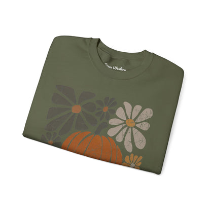 Boho Pumpkin Dark Crewneck - Gildan