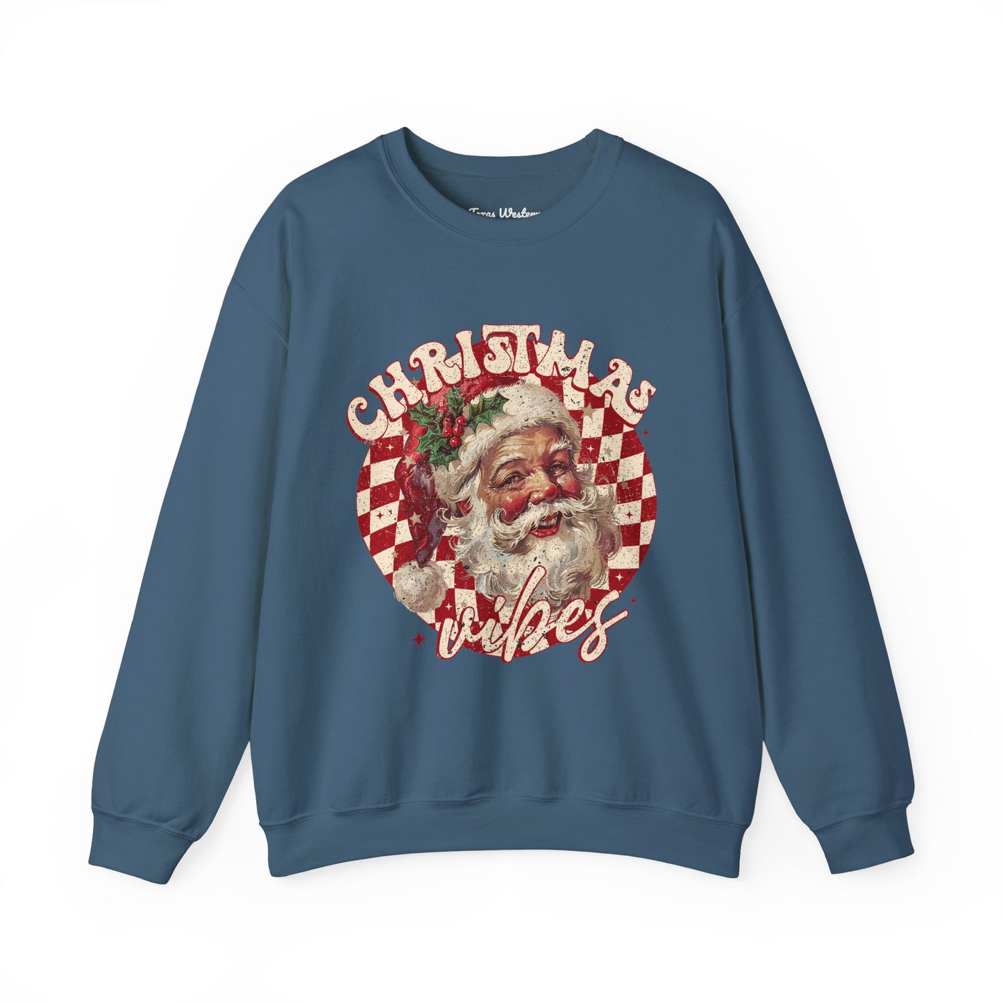 Christmas Wishes Crewneck - Gildan