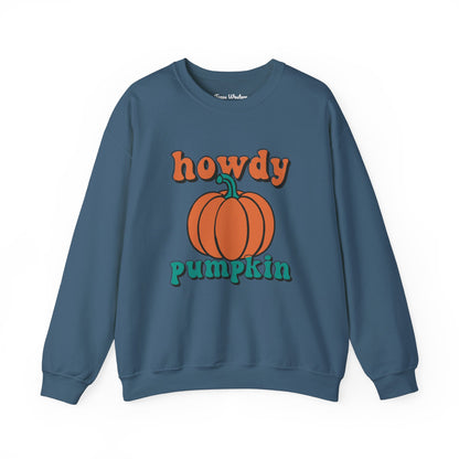 Howdy Pumpkin Crewneck - Gildan
