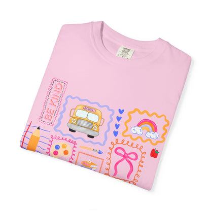 Back to School Collage Tee - Comfort Colors