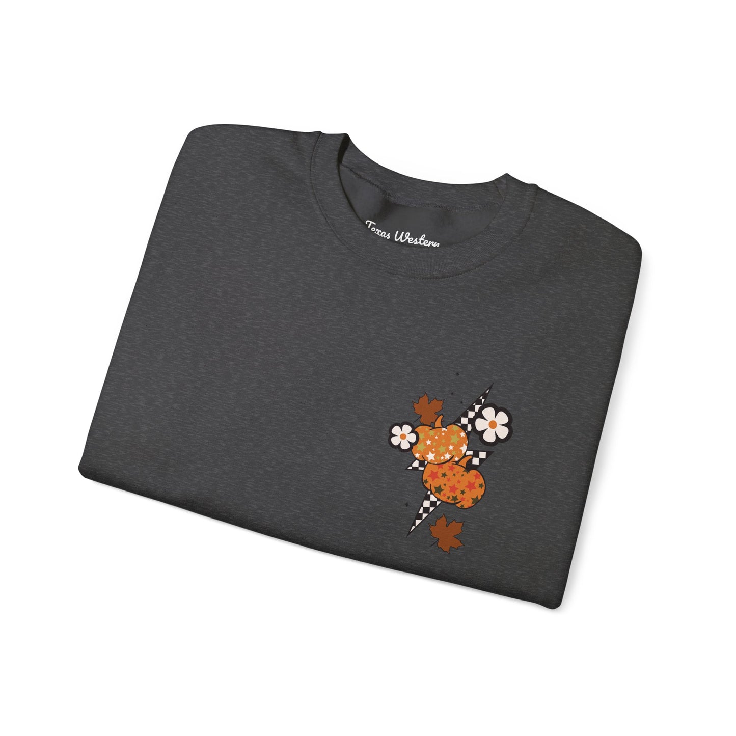 Give Thanks To The Lord Crewneck - Green - Gildan