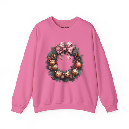 Christmas Wreath Crewneck - Gildan