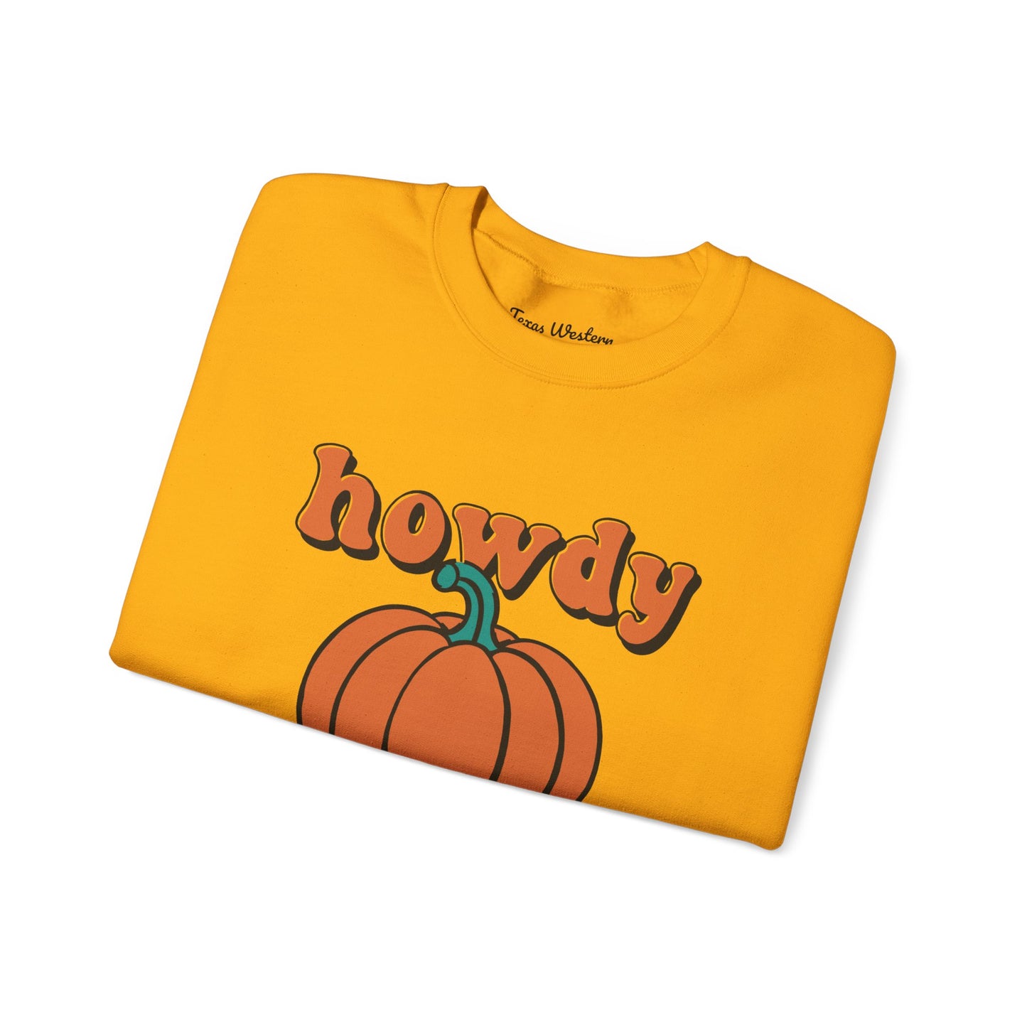 Howdy Pumpkin Crewneck - Gildan