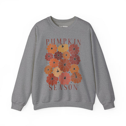 Pumpkin Season Collage Crewneck - Gildan