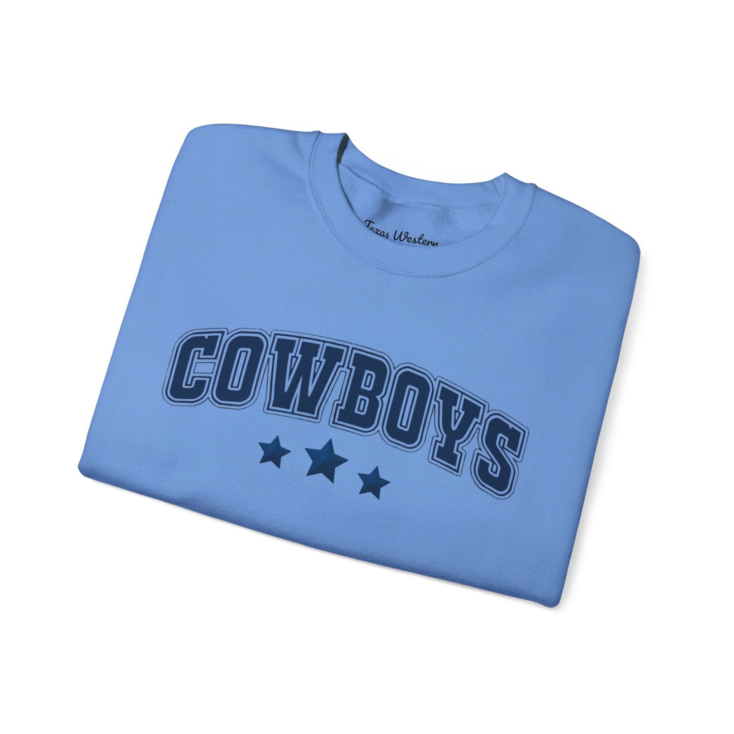 Cowboys Stars Crewneck - Gildan