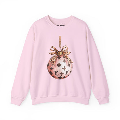 Pink Boujiie Ornament Crewneck - Gildan