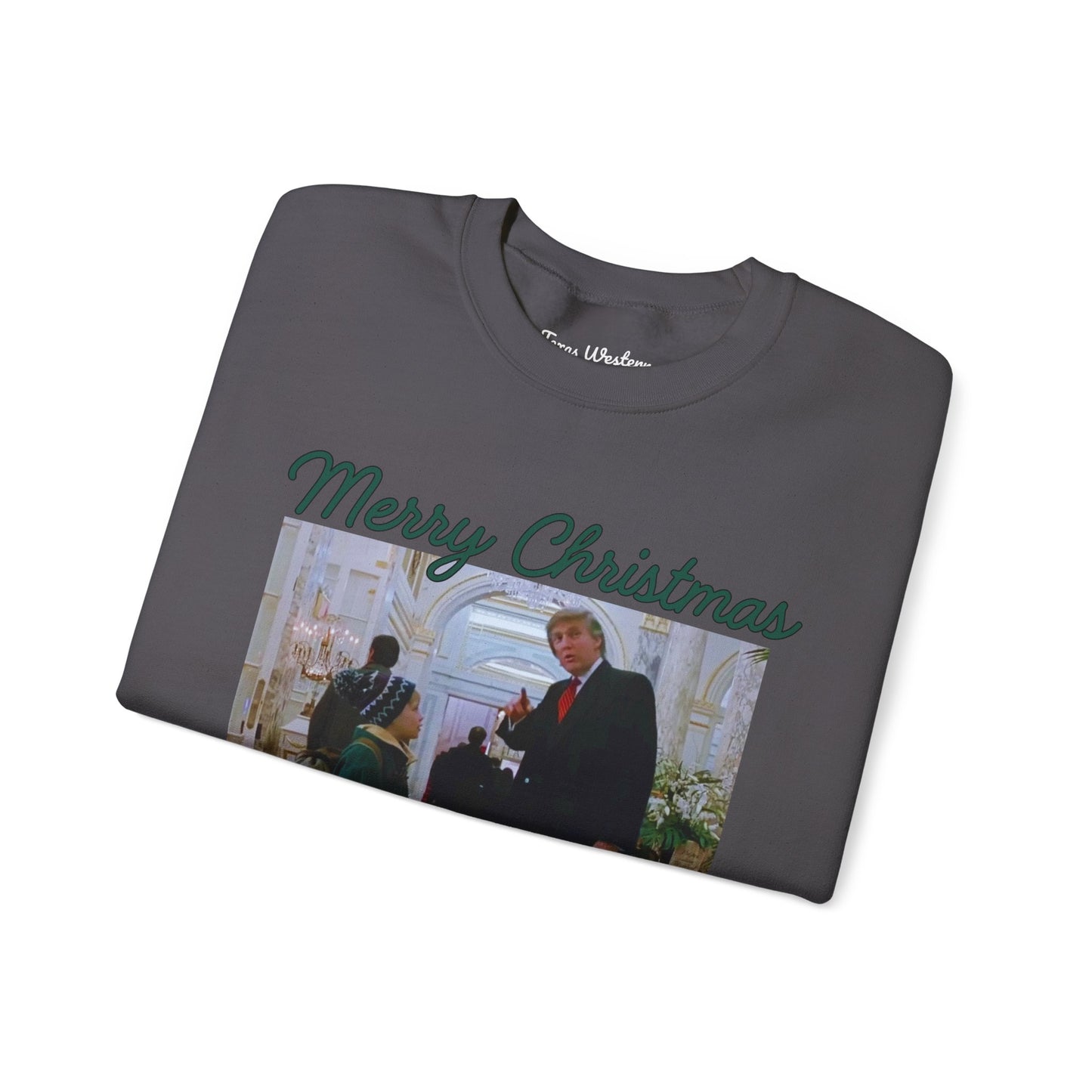 Merry Christmas Ya Filthy Animal Crewneck - Gildan