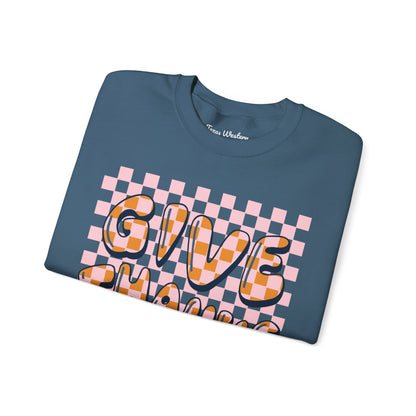 Give Thanks Crewneck - Gildan