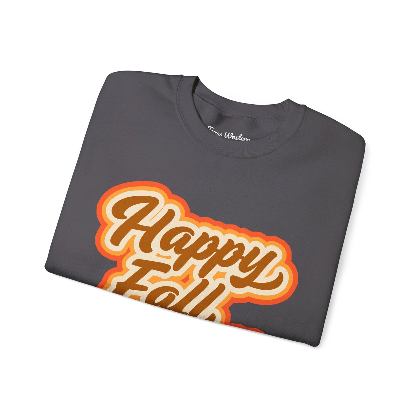 Happy Fall Y'all Crewneck - Gildan