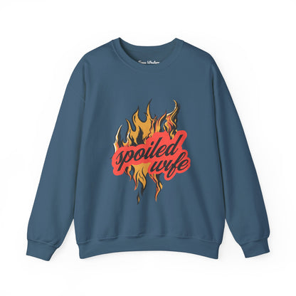 Spoiled Wife Crewneck - Gildan