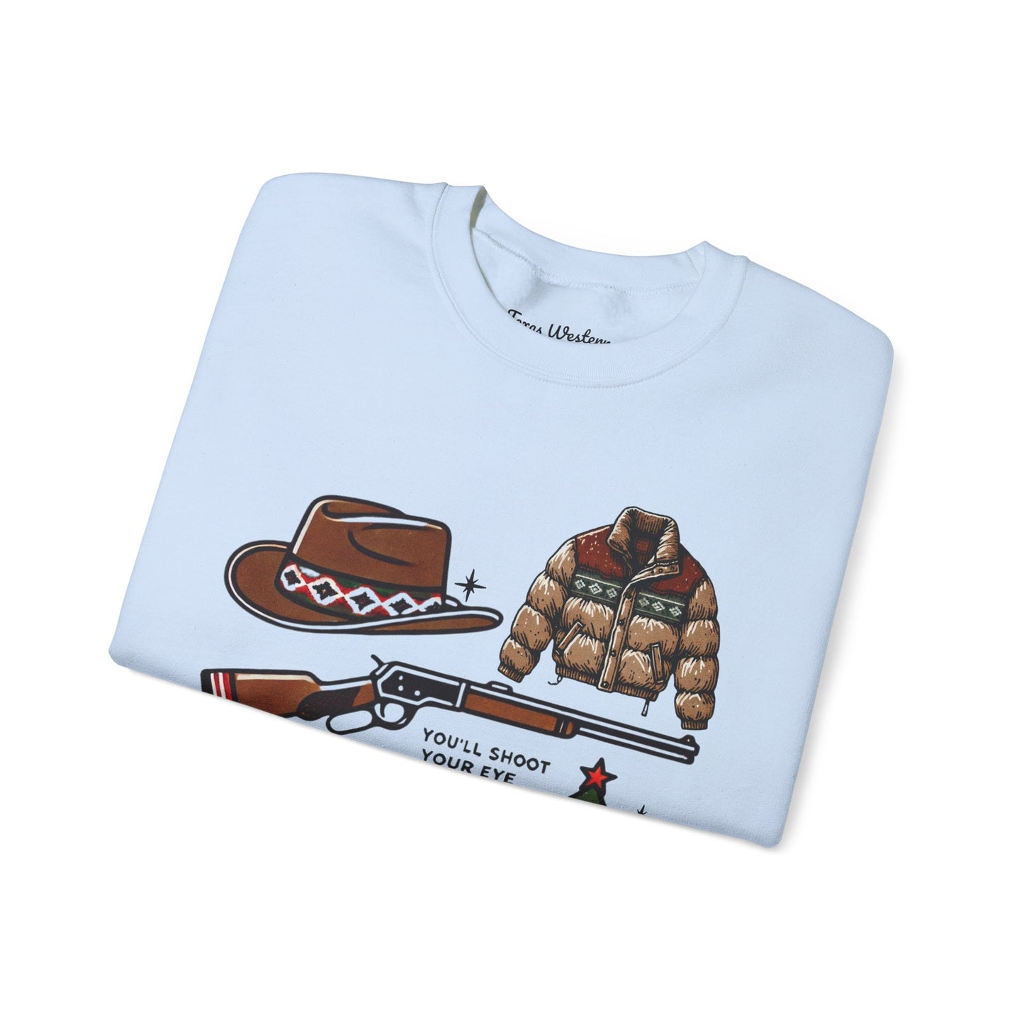 Shoot Your Eye Out Crewneck - Gildan