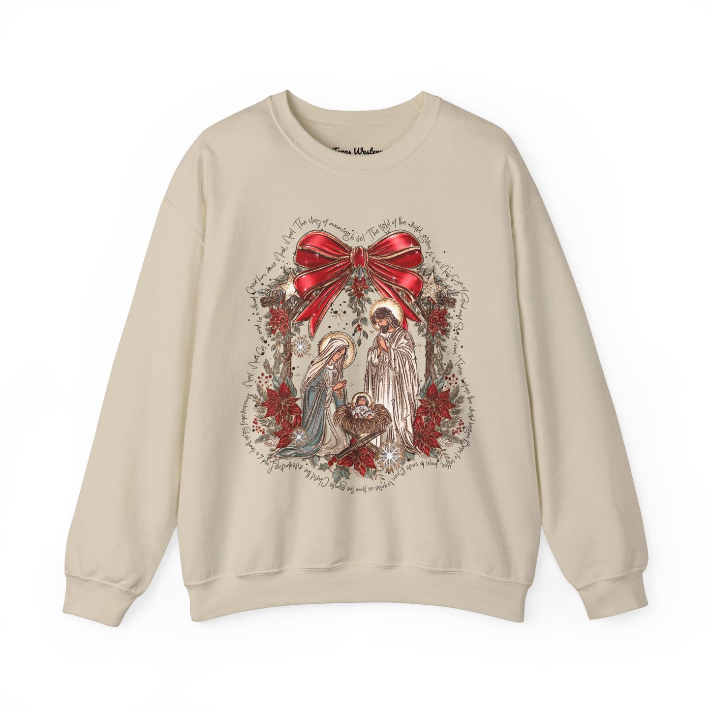 Noel Lyrics Crewneck - Gildan