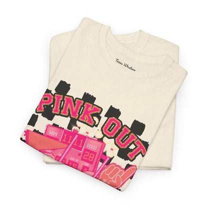 Pink Out Hawks Tee - Gildan