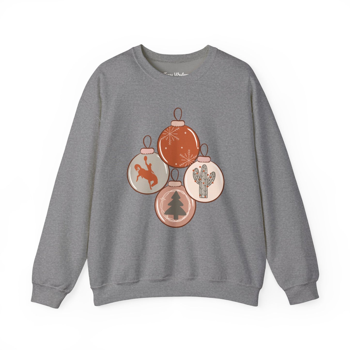 Cowboy Ornaments Crewneck - Gildan