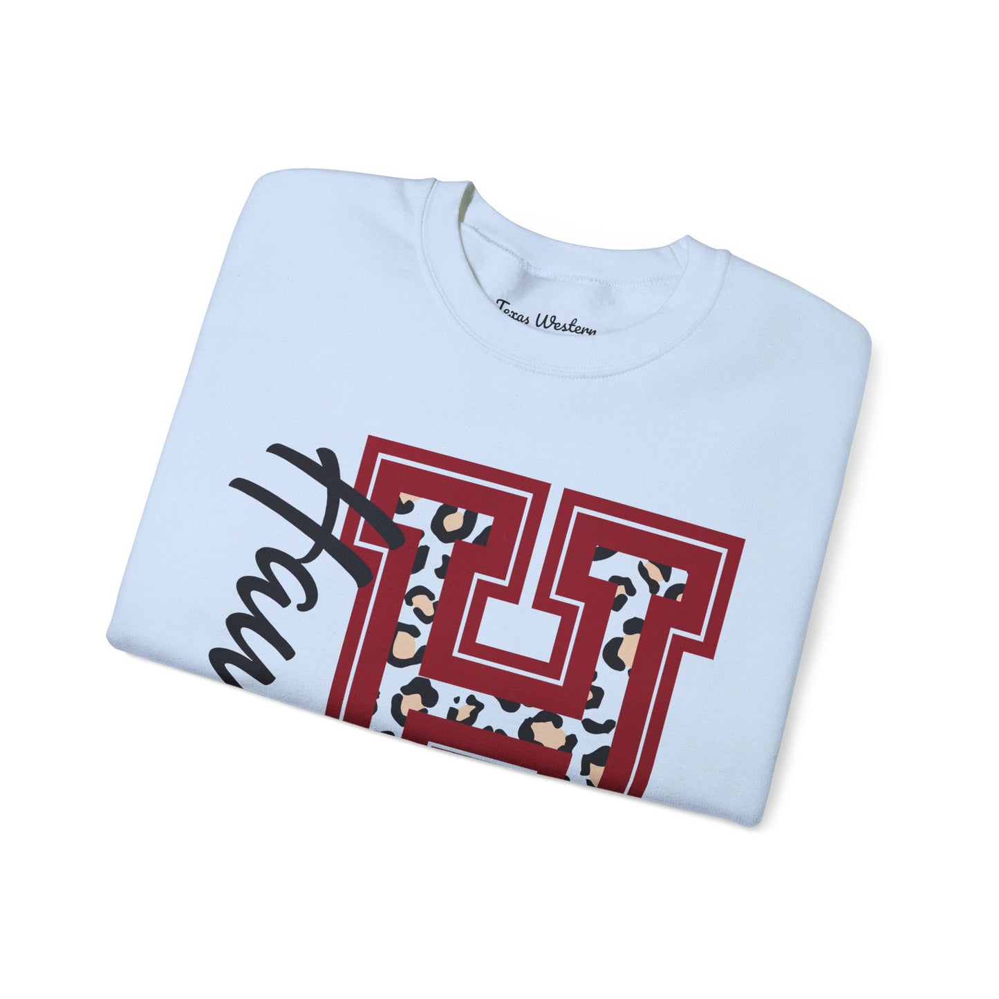 Hawks Cheetah Crewneck - Gildan