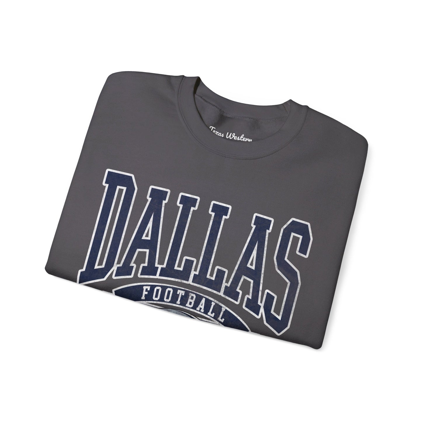 Dallas Football Crewneck - Gildan