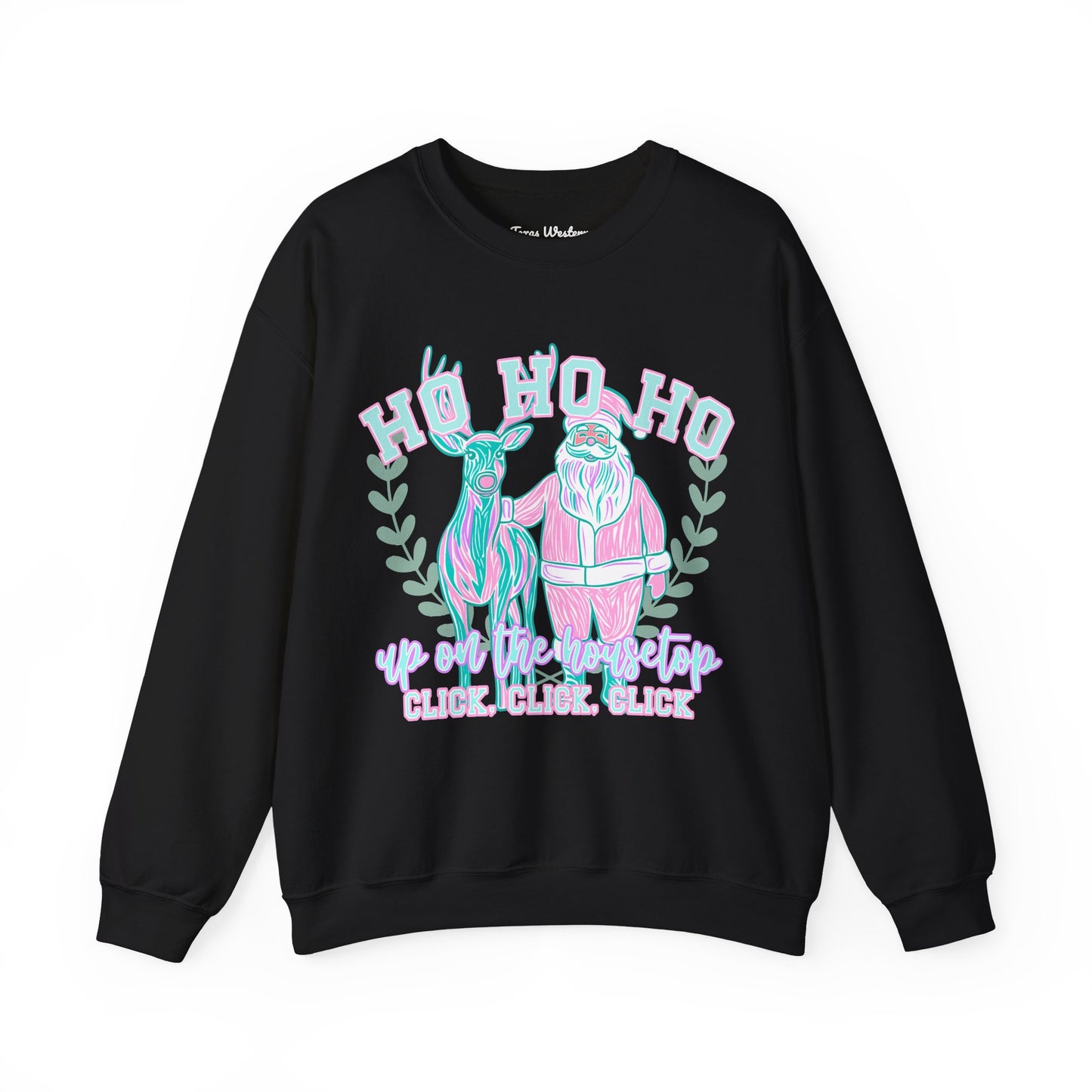 Up On the House Top Crewneck - Gildan