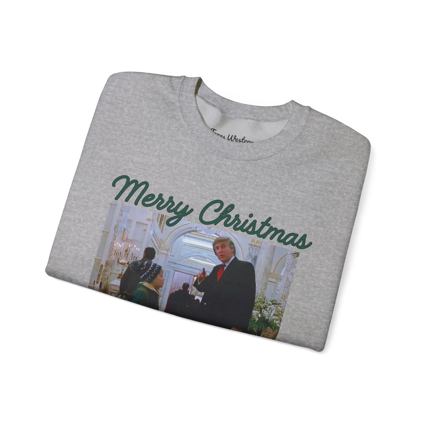 Merry Christmas Ya Filthy Animal Crewneck - Gildan