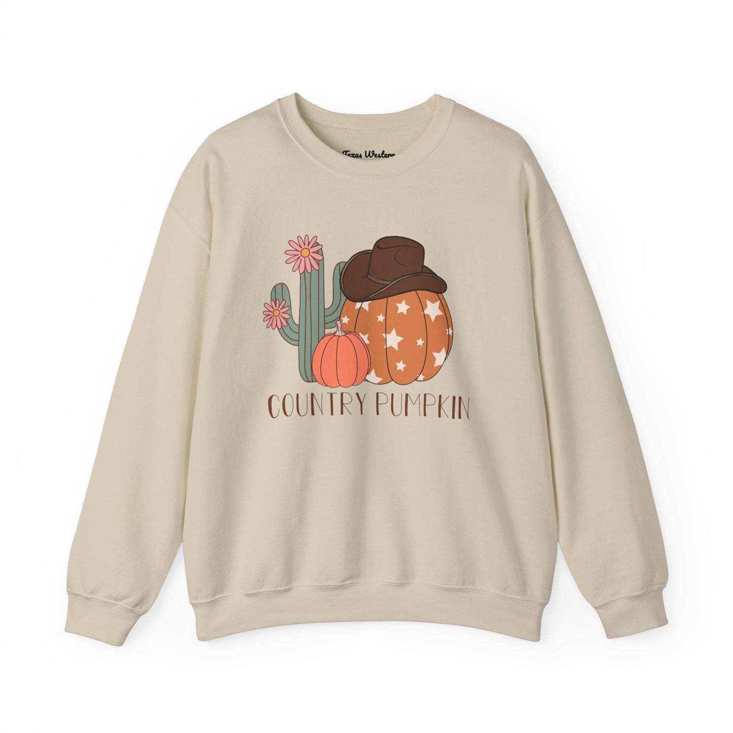 Country Pumpkin Crewneck - Gildan