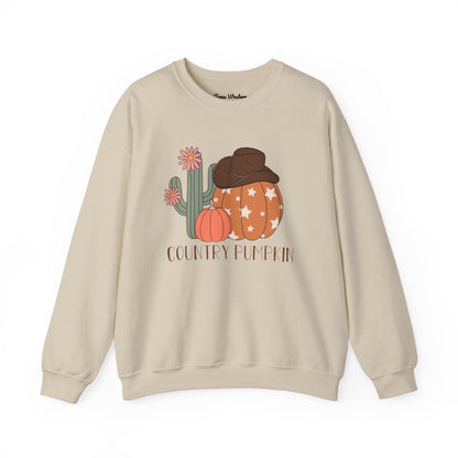 Country Pumpkin Crewneck - Gildan