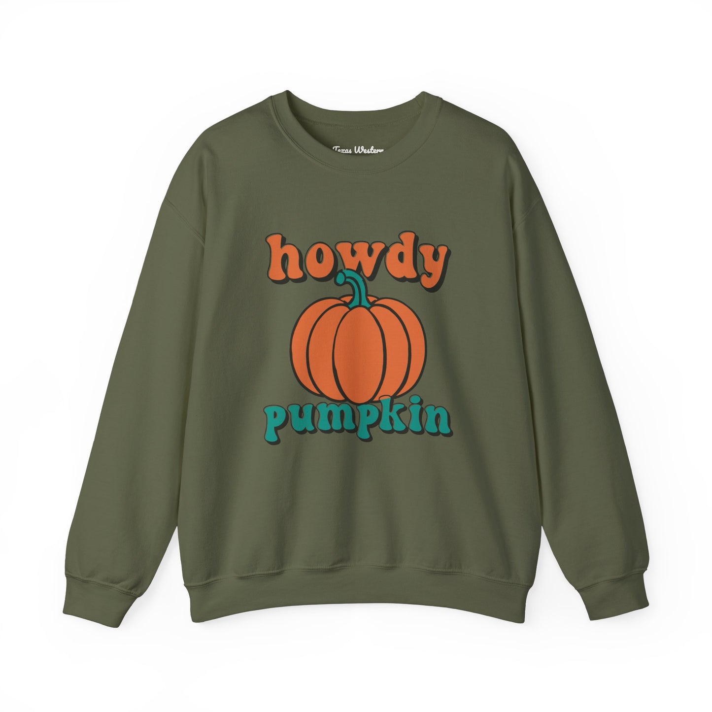 Howdy Pumpkin Crewneck - Gildan
