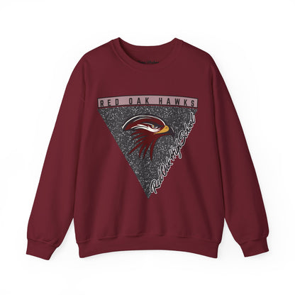 Hawks Triangle Crewneck - Gildan