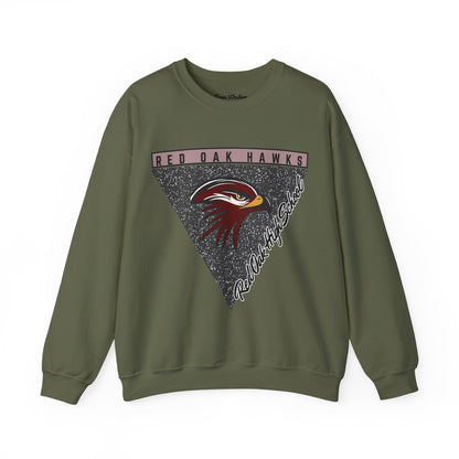 Hawks Triangle Crewneck - Gildan