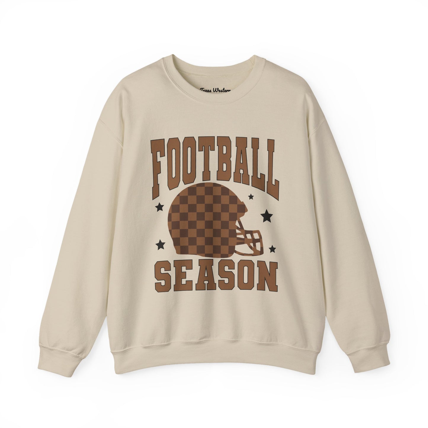 Football Season Crewneck - Gildan