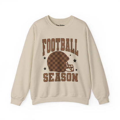 Football Season Crewneck - Gildan