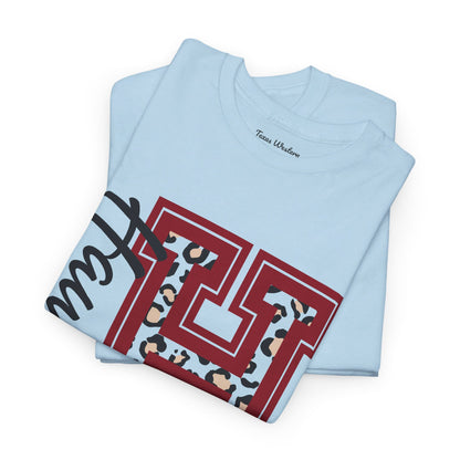 Hawks Cheetah Tee  - Gildan