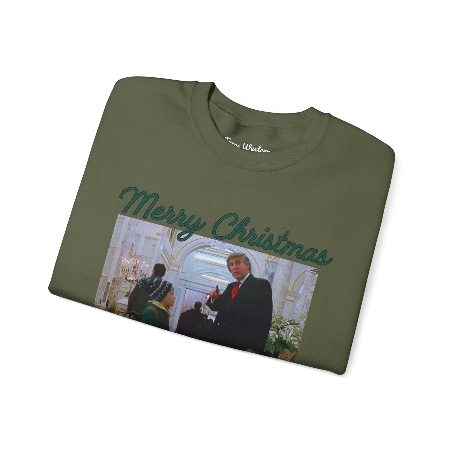 Merry Christmas Ya Filthy Animal Crewneck - Gildan