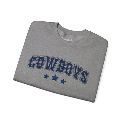 Cowboys Stars Crewneck - Gildan