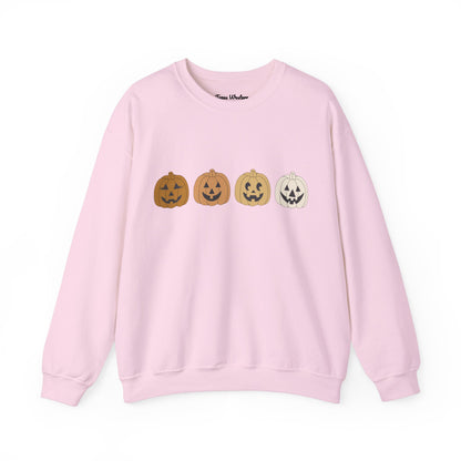 Four Pumpkins Crewneck - Gildan